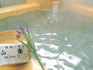 水上温泉 山楽荘 天然温泉